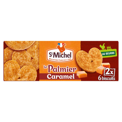 ST MICHEL Palm Oil-Free Caramel Palm Biscuits