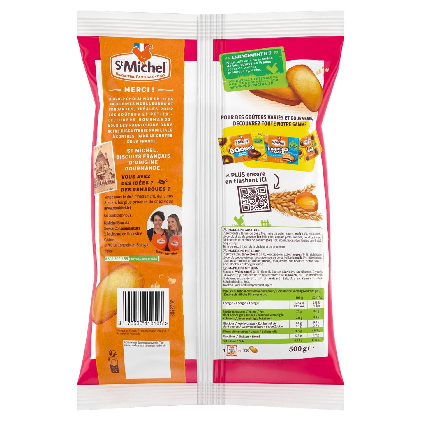 ST MICHEL Petites Natures Madeleines