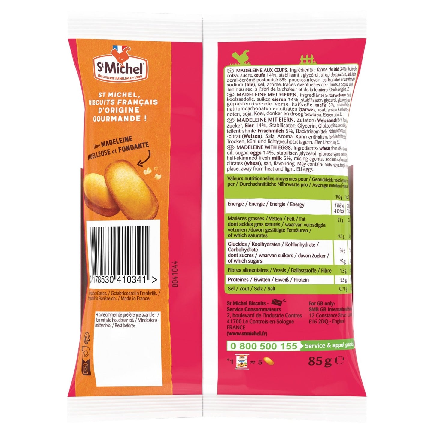 Madeleines Natures à Emporter ST MICHEL