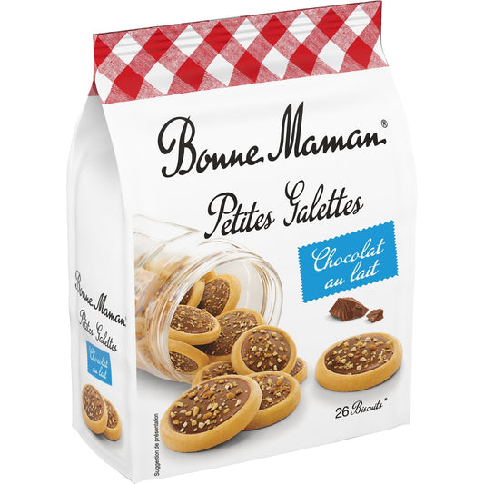 Biscuits Petites Galettes Chocolat au Lait BONNE MAMAN