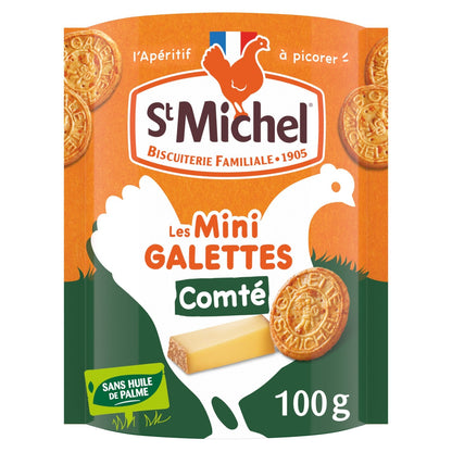 Biscuits Apéritifs Minis Galettes Comté AOP ST MICHEL