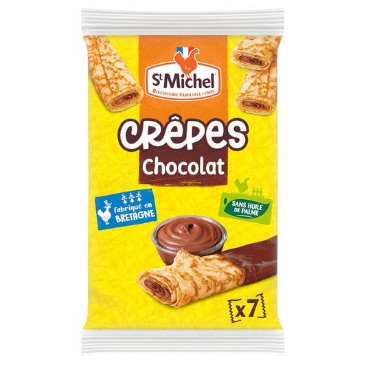 Crêpes Fourrée Chocolat ST MICHEL le paquet de 7 crêpes