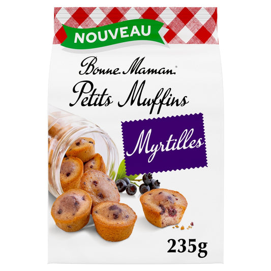 Little Candied Blueberry Muffins BONNE MAMAN