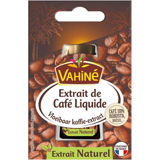 Extrait de Café Liquide VAHINE le flacon de 20 ml