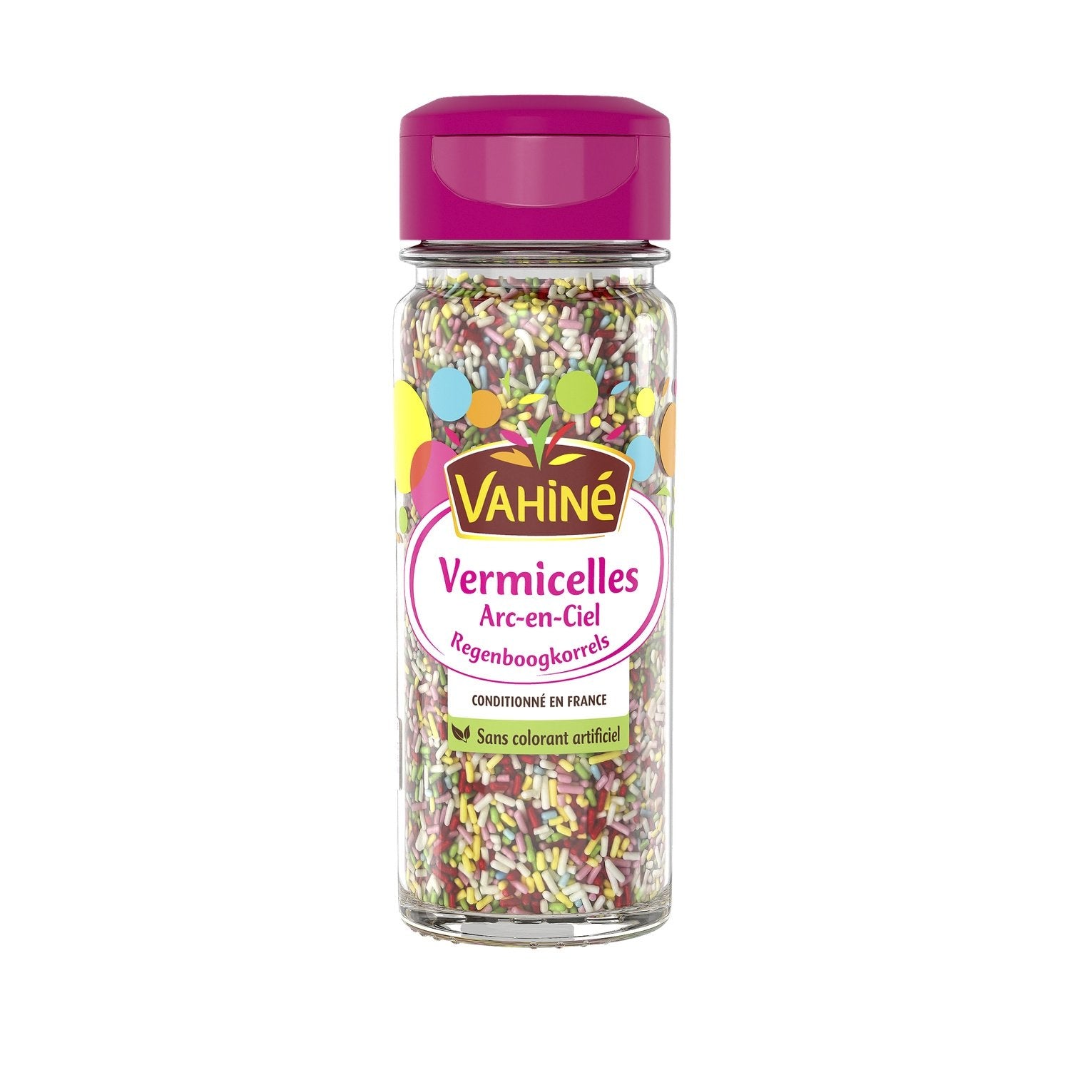 Vermicelles Arc-En-Ciel VAHINE le flacon de 65 g