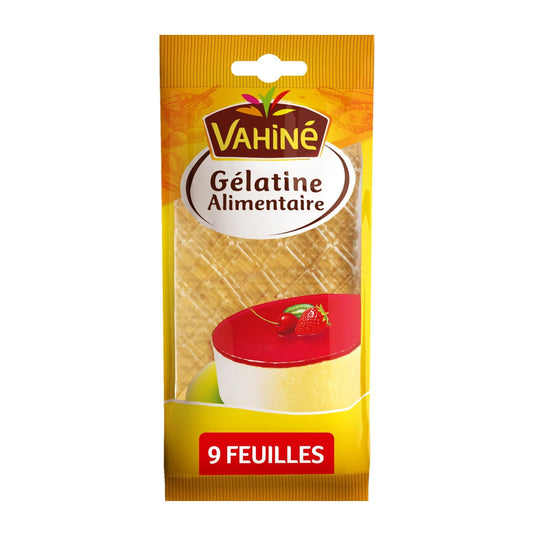 VAHINE Food Gelatin Sheets