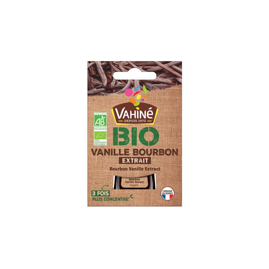 Extrait de Vanille Bourbon Bio VAHINE le flacon de 20mL
