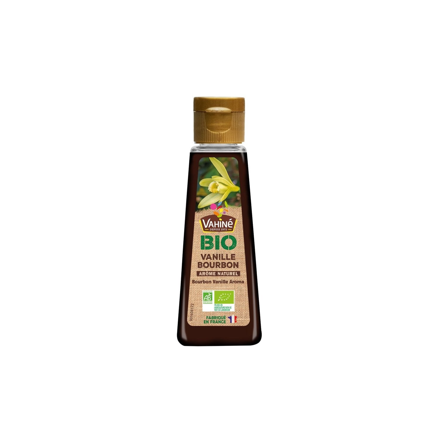 Vanille Bio Bourbon Arôme Bio VAHINE le flacon de 50mL
