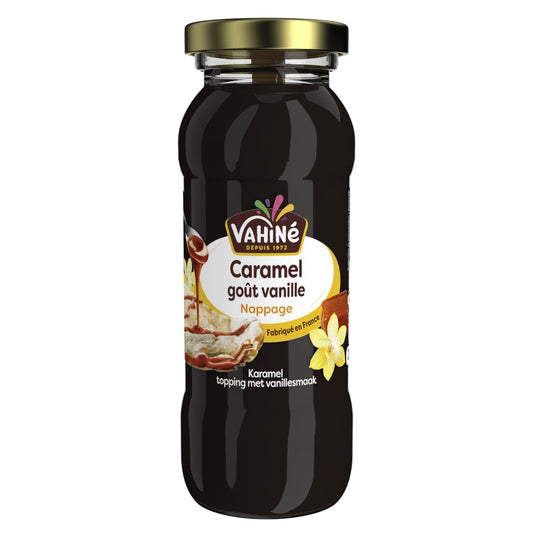 Nappage Caramel Goût Vanille VAHINE le flacon de 210g