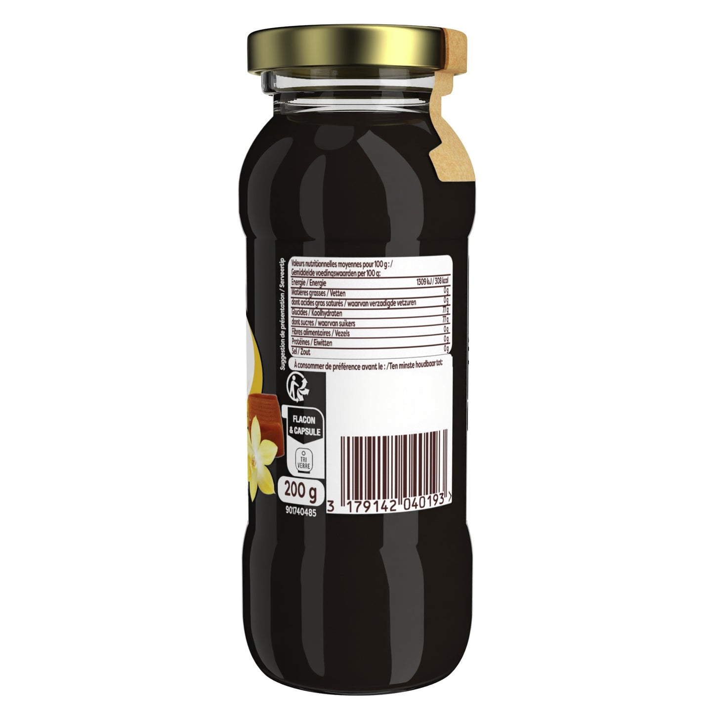 Nappage Caramel Goût Vanille VAHINE