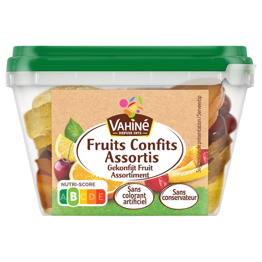 Fruits Confits Assortis VAHINE la boite de 150g