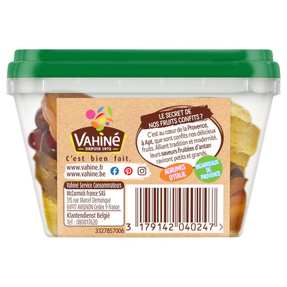 VAHINE Verschiedene kandierte Früchte