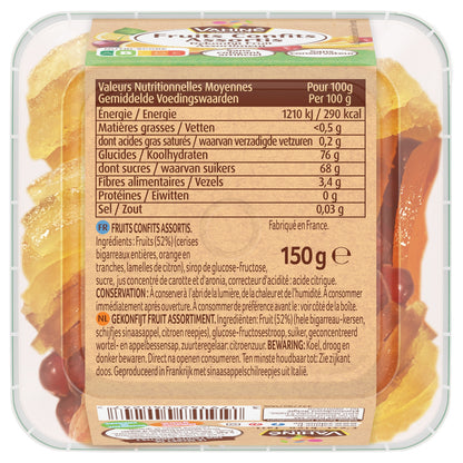 VAHINE Verschiedene kandierte Früchte