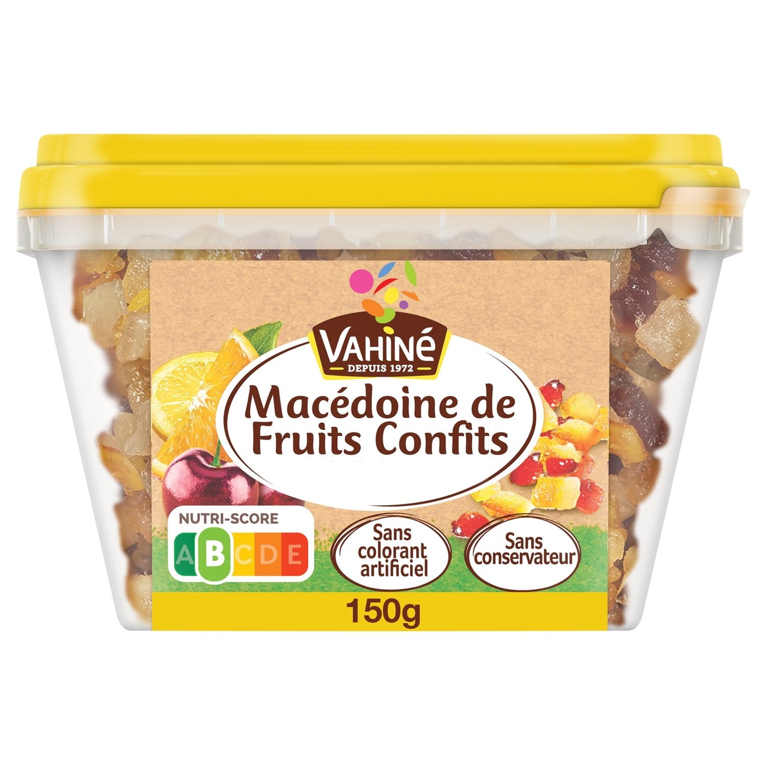 Fruits Confits Macédoine VAHINE la boite de 150 g