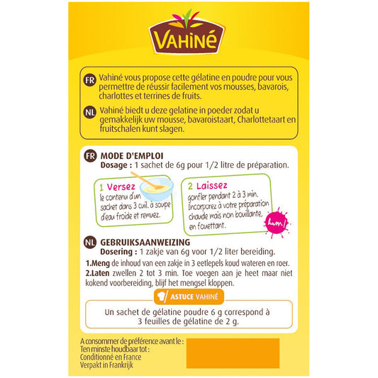 VAHINE Powdered Gelatin