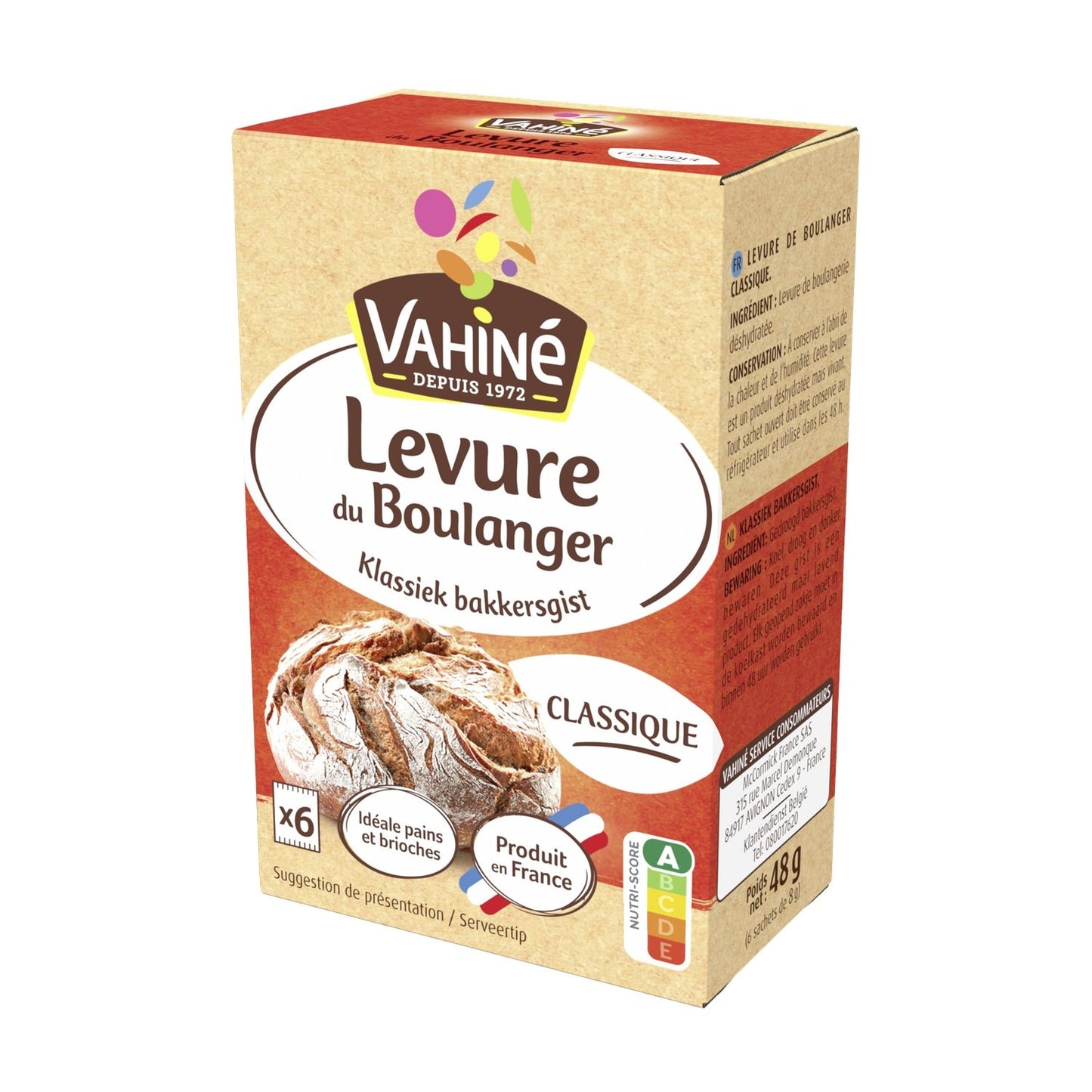 VAHINE Baker's Yeast