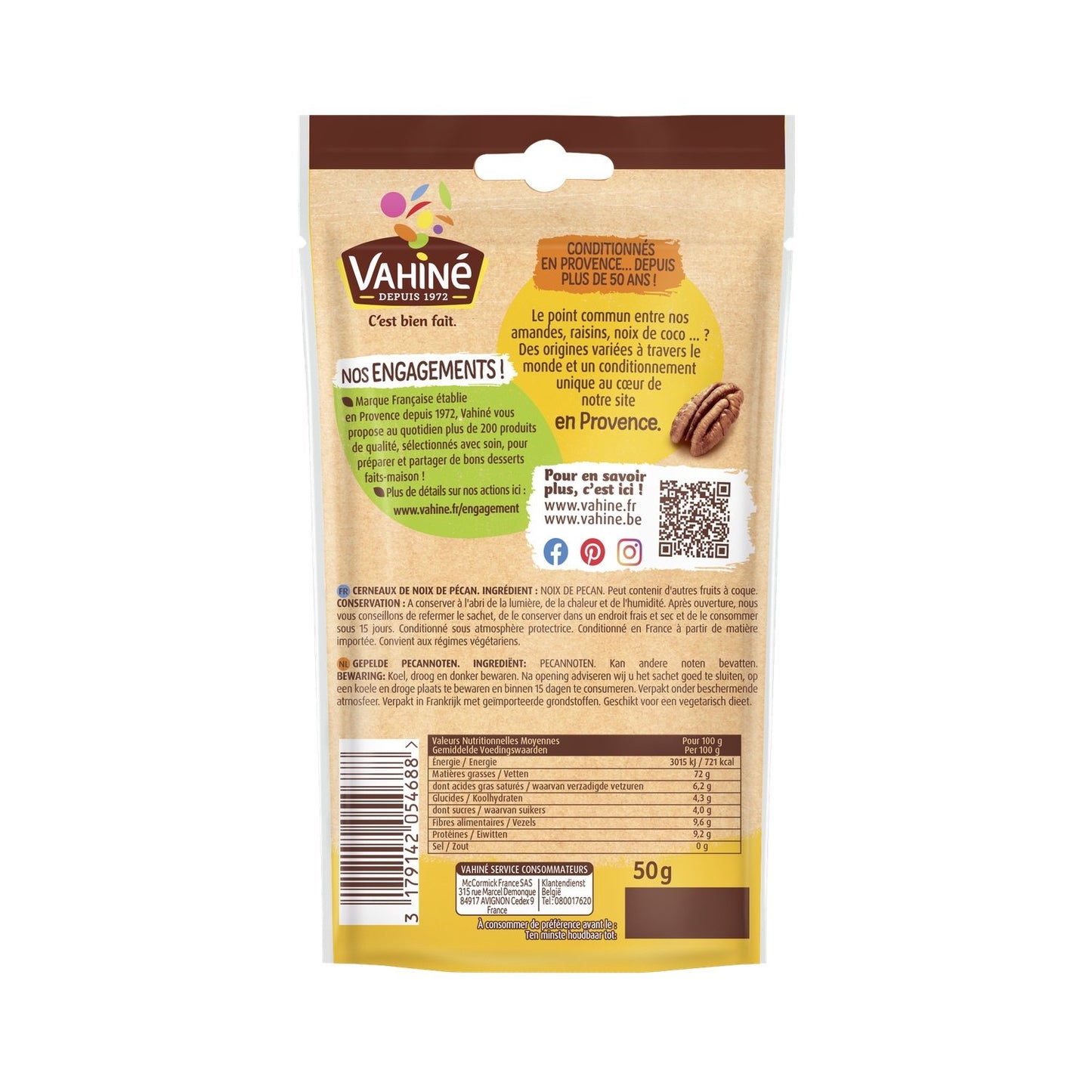 VAHINE Pecan Kernels
