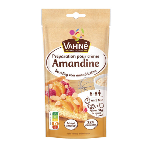 Préparation pour Crème Amandine, Tartes VAHINE le sachet de 200 g