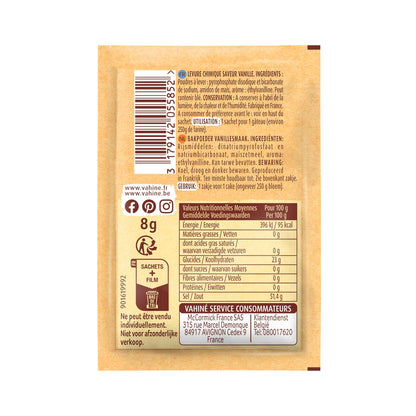 Levure Chimique Saveur Vanille VAHINE