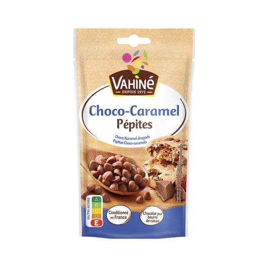 Pépites Choco-Caramel VAHINE le sachet de 100g