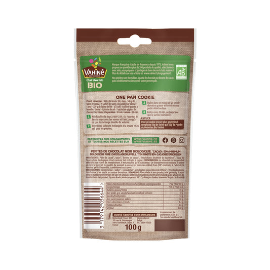 VAHINE Organic Dark Chocolate Chips