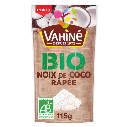 Noix de Coco Râpée Bio VAHINE le sachet de 115g