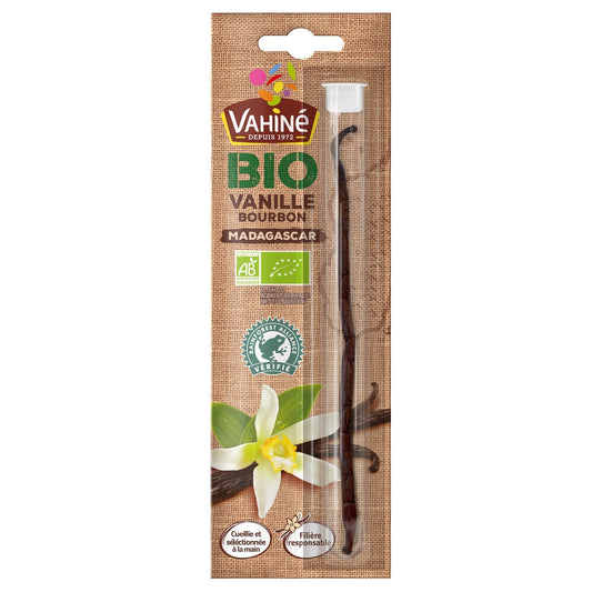 Gousse de Vanille Bourbon Madagascar Bio VAHINE l'unité
