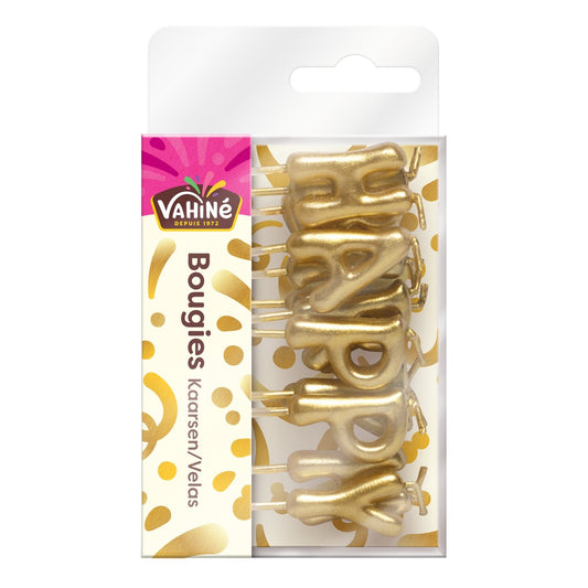 VAHINE Happy Birthday Candles