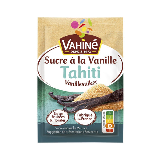 Sucre à la Vanille de Tahiti VAHINE le paquet de 37g