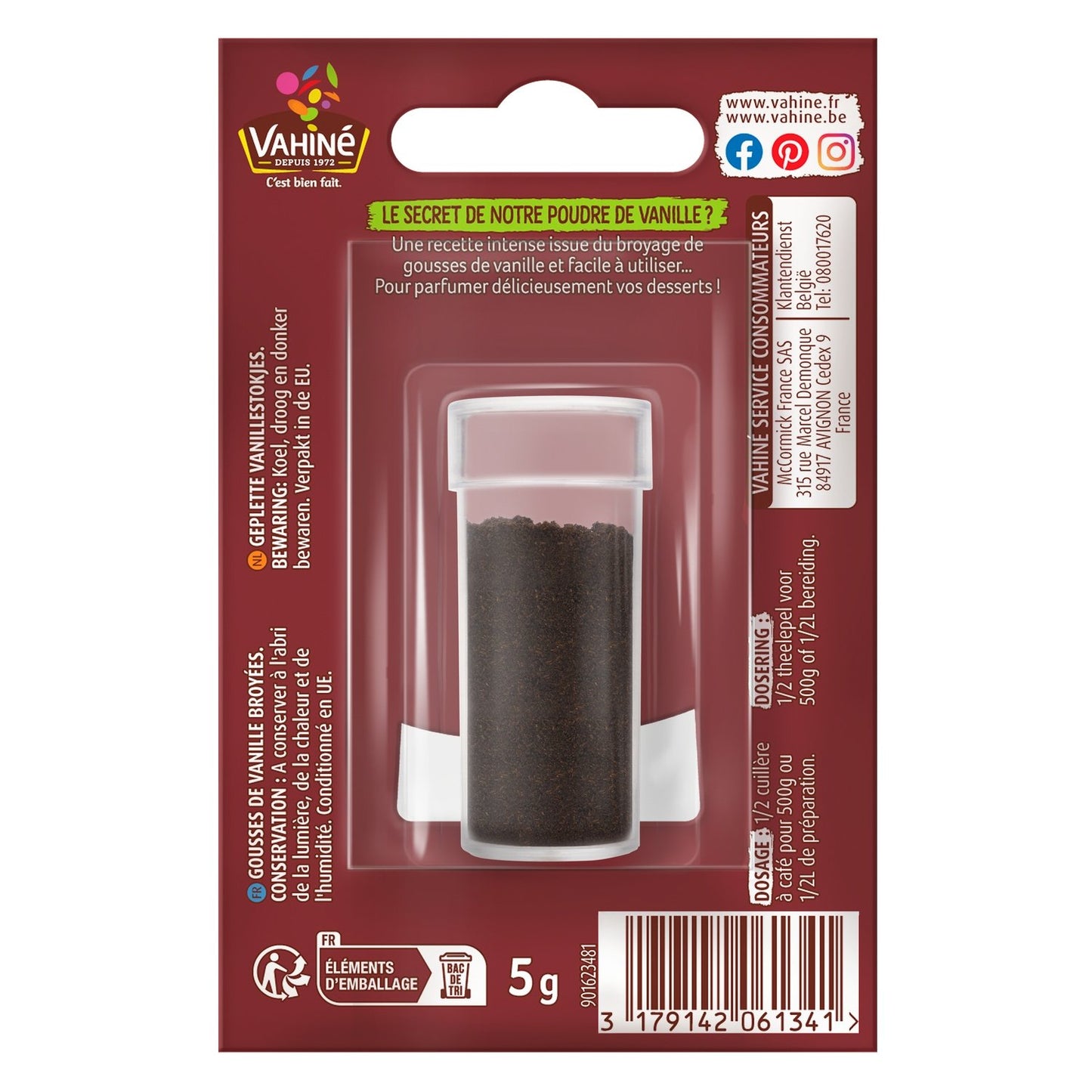 Vanille en Poudre VAHINE