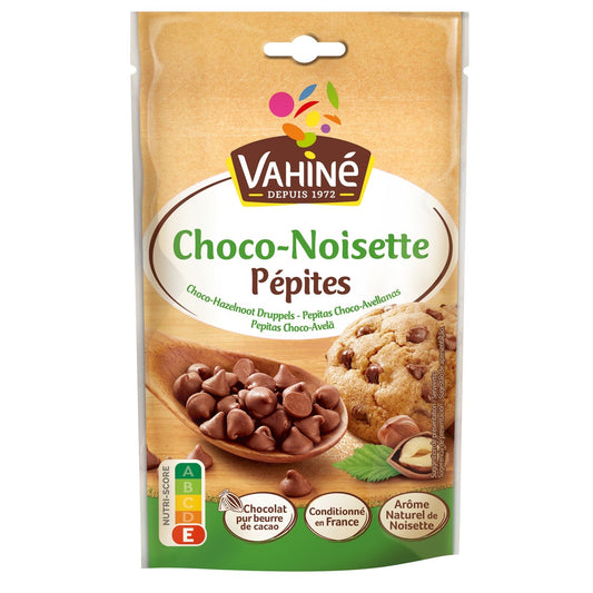 Pépites Choco Noisette VAHINE le sachet de 100g