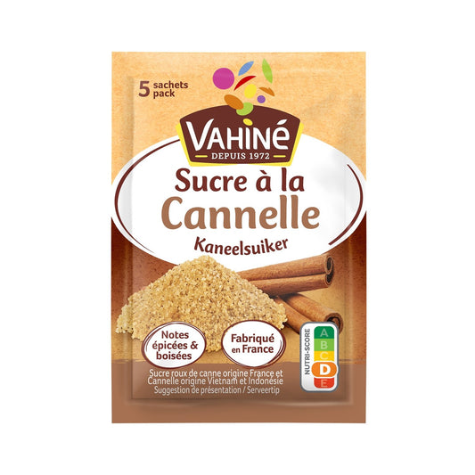 Sucre à la Cannelle VAHINE le sachet de 7,5g