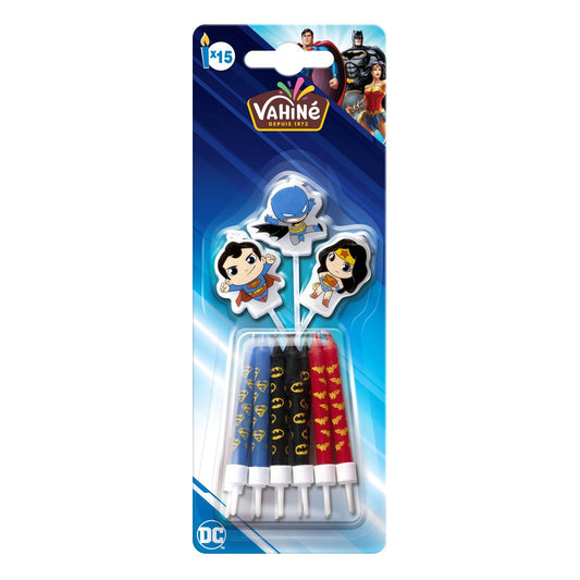Bougies Dc Comics VAHINE le paquet de 15 pièces