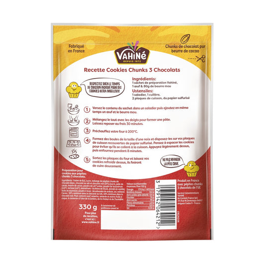 VAHINE Chocolate Cookie Preparation