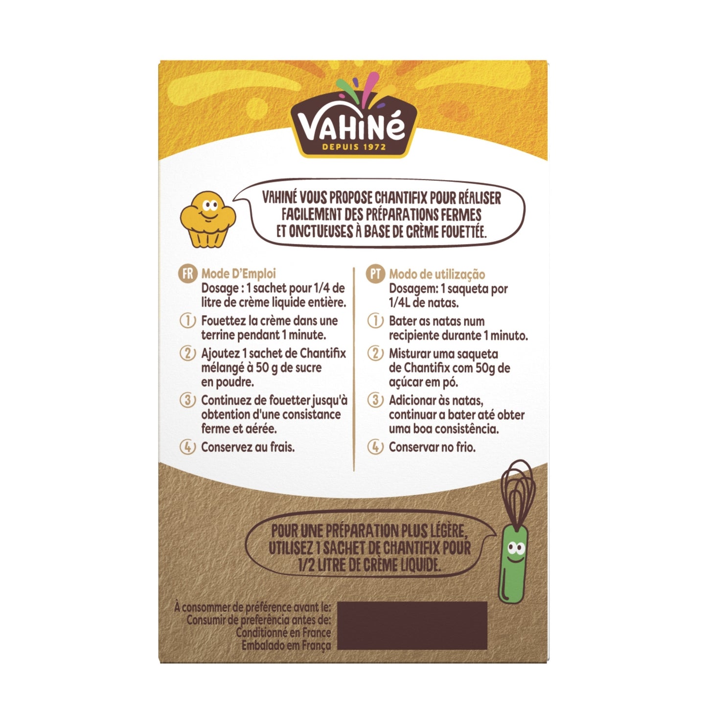 Chantifix Ferme et Onctueuse VAHINE