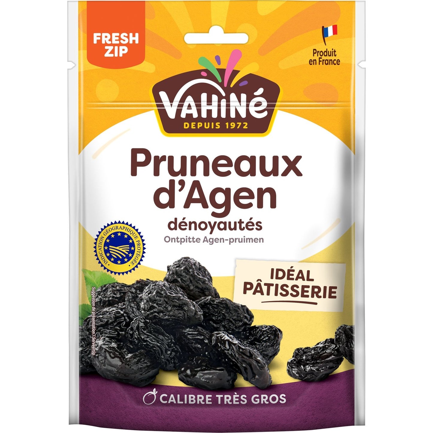 Pruneaux d'Agen Dénoyautés VAHINE le paquet de 250g