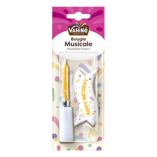 Bougie Musicale Coloris Assortis VAHINE la bougie