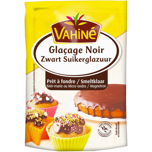 Glaçage Noir VAHINE le sachet de 120 g