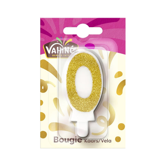 Bougie Anniversaire N° 0 VAHINE la bougie