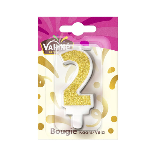 Bougie Anniversaire N° 2 VAHINE la bougie