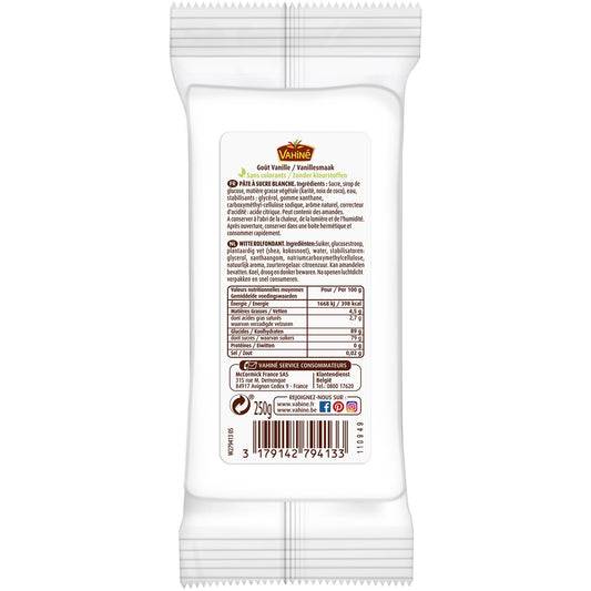 VAHINE White Sugar Paste