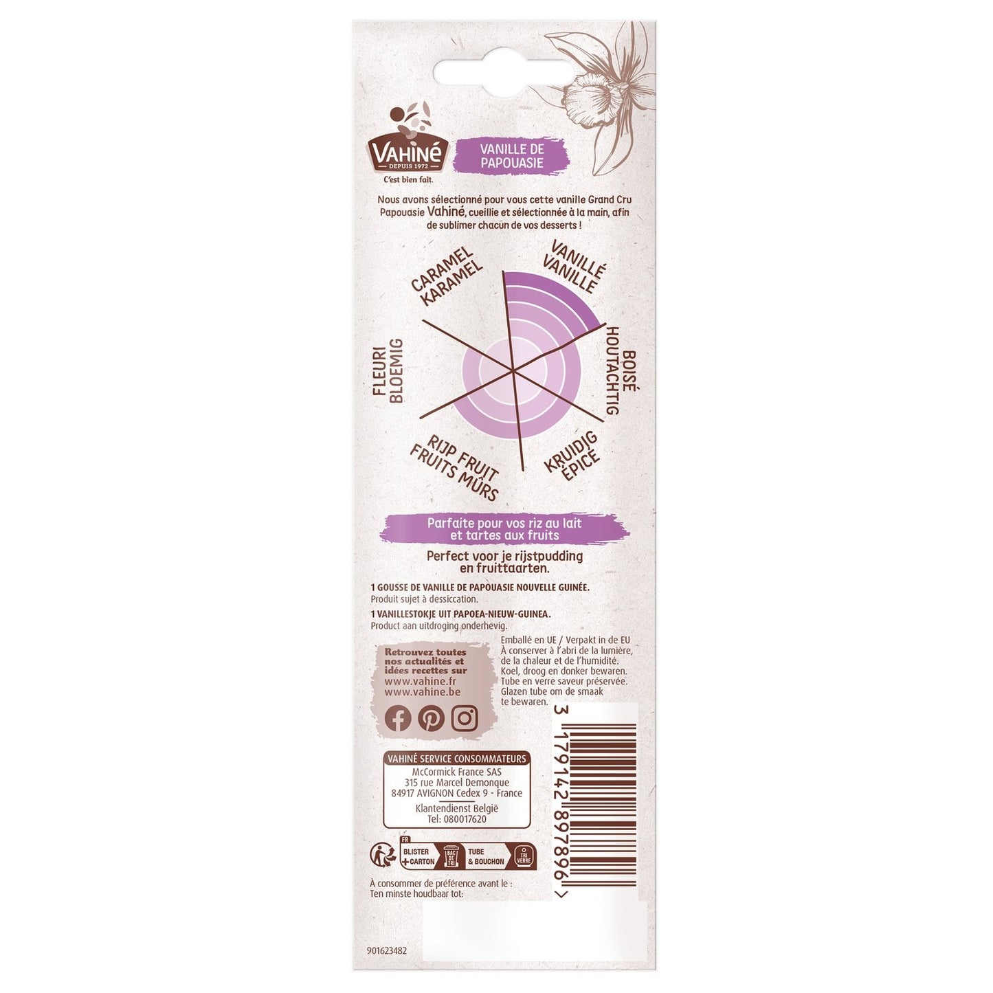 Gousse de Vanille de Papouasie VAHINE