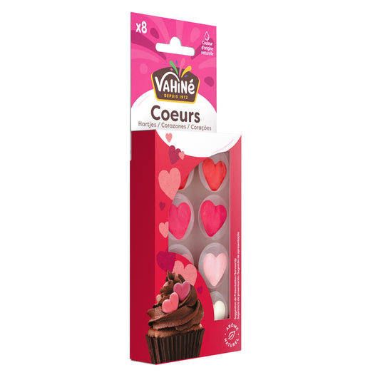 VAHINE Sugar Heart Decorations