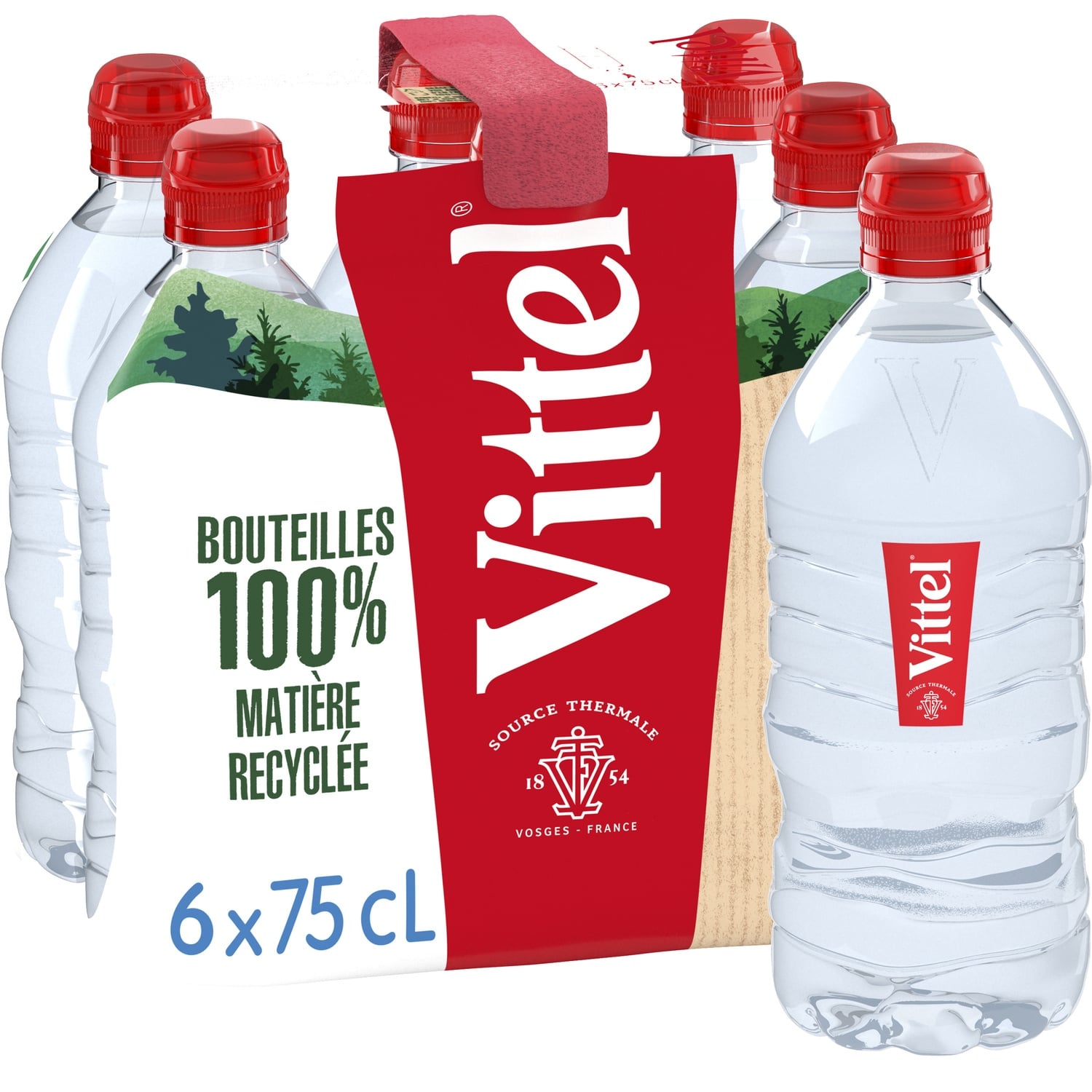 Eau Minérale Naturelle Plate VITTEL 