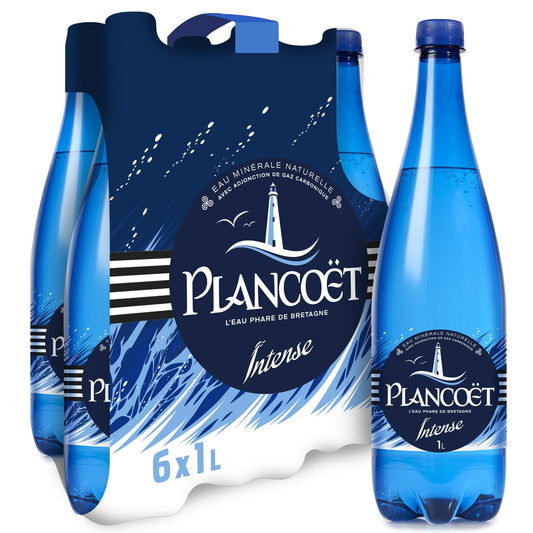 PLANCOET Intense Sparkling Natural Mineral Water