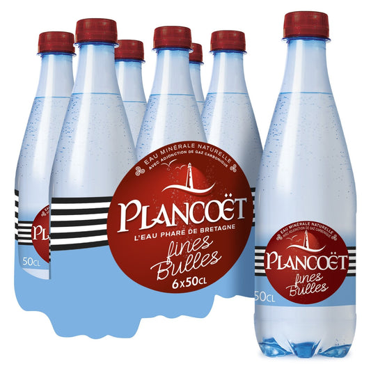 PLANCOET Natural Sparkling Mineral Water with Fine Bubbles