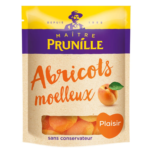 Abricots Secs Moelleux MAITRE PRUNILLE le sachet de 500g