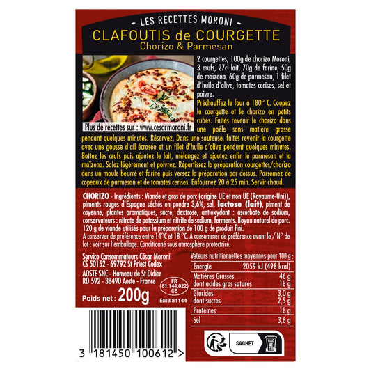 Chorizo Extra Fort CESAR MORONI 
