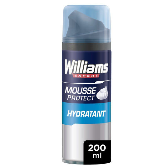 Mousse à Raser Peau Sensible Homme Hydratante WILLIAMS le bombe de 200mL