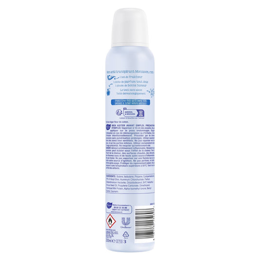 MONSAVON 48h Anti-Perspirant Deodorant Spray Anti-Streak Milk and Cotton